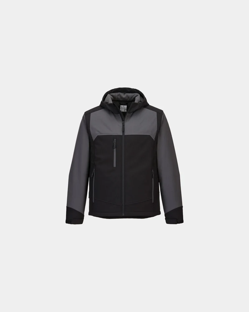 Softshell jas met capuchon 3 laags om te personaliseren