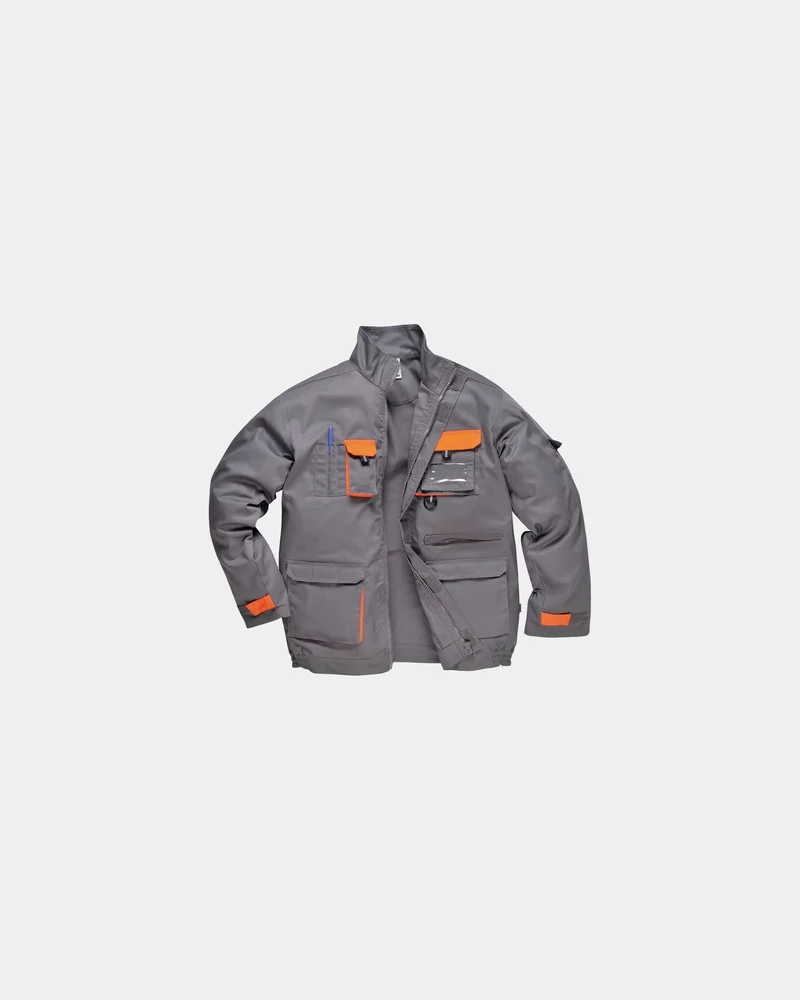 Werkjas Texo contrastkleuren 245 g/m² om te personaliseren