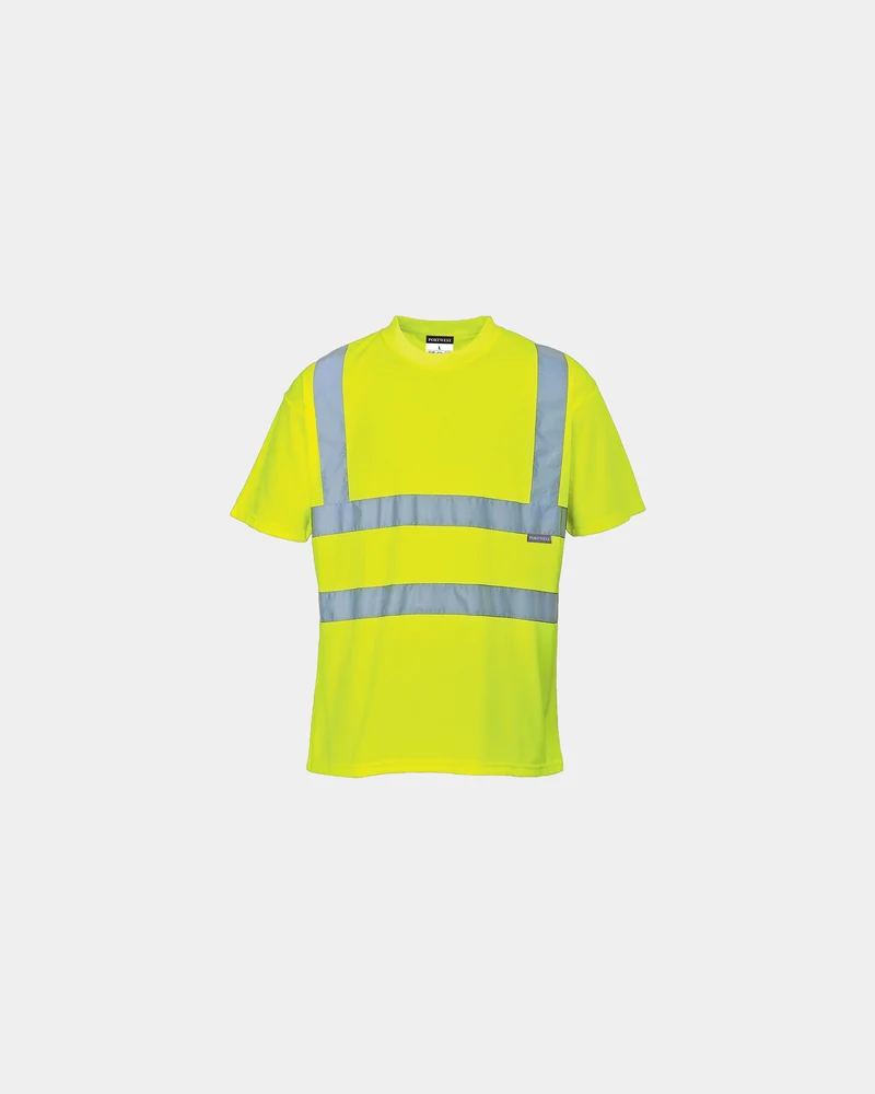 T-shirt Hi-Vis polyester 150 g/m² om te personaliseren