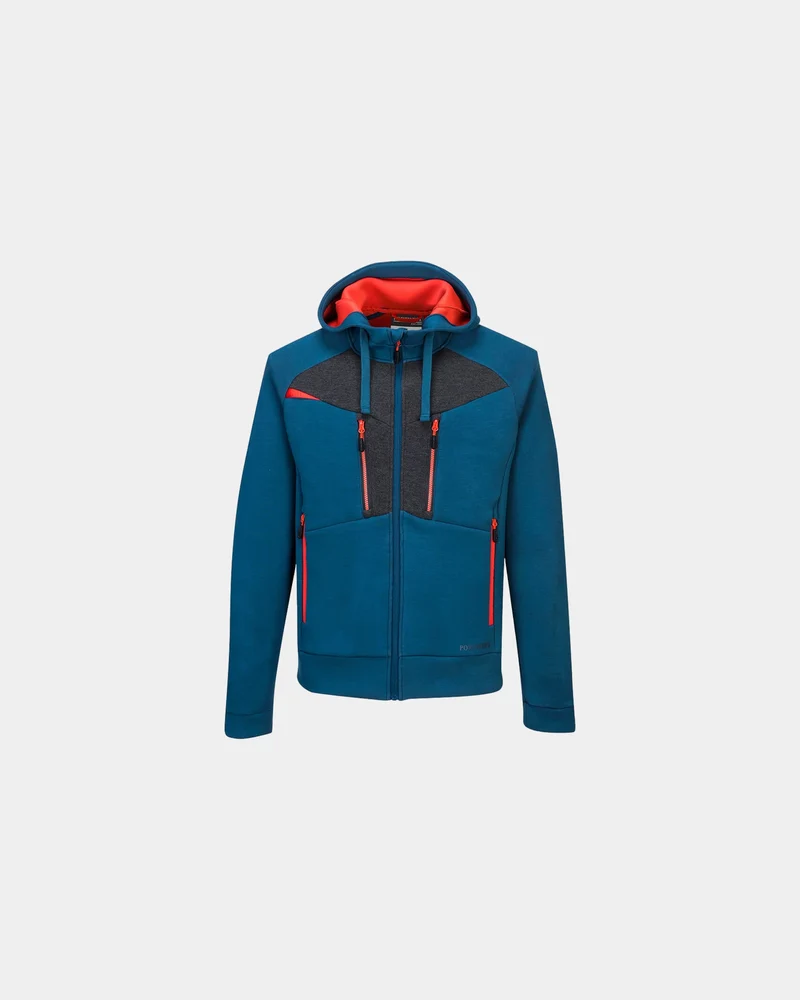 Hoodie DX4 met rits en verstelbare om te personaliseren