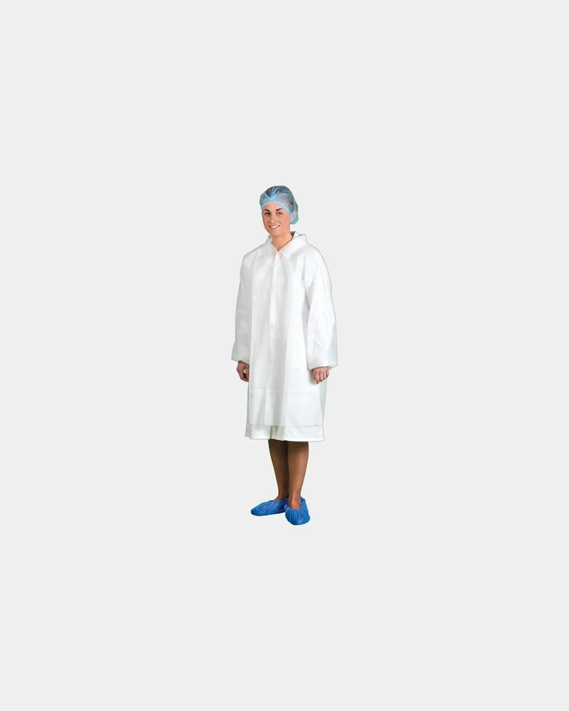 Bezoekersjas polypropyleen 30 g/m² om te personaliseren