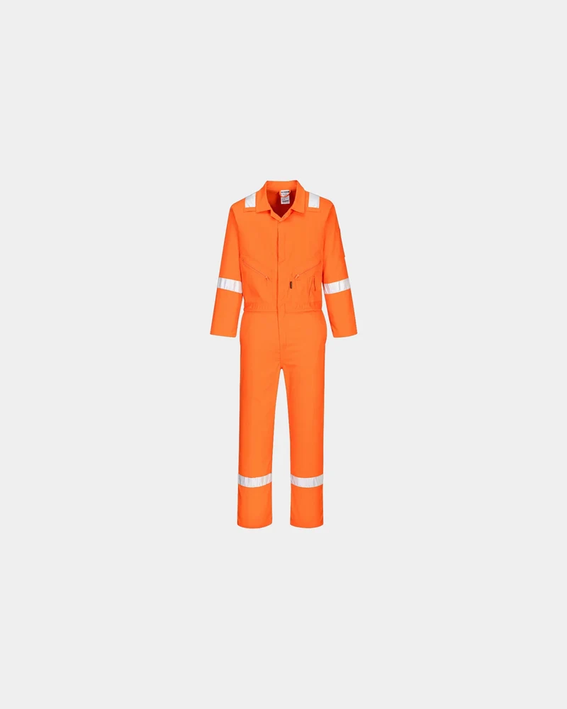 Overall katoen 190 g/m² reflecterend om te personaliseren