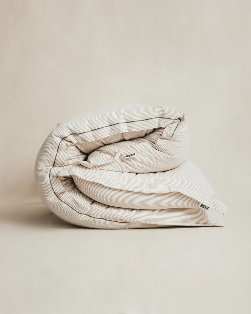 Beige Stripes BENI BED