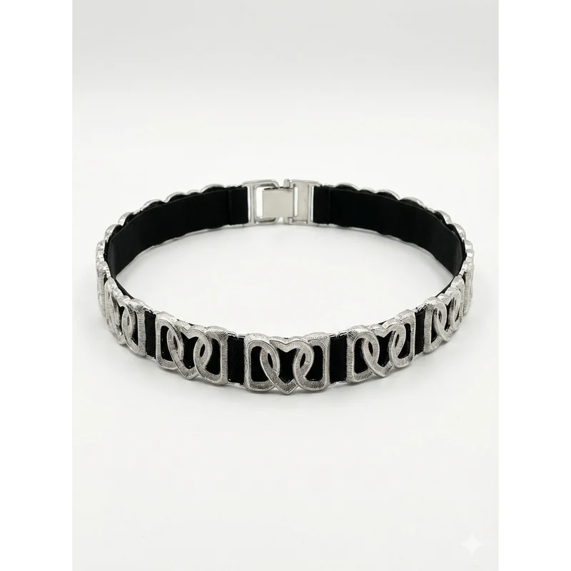 HS Riem - Heart Silver - One Size - verstelbare pasvorm