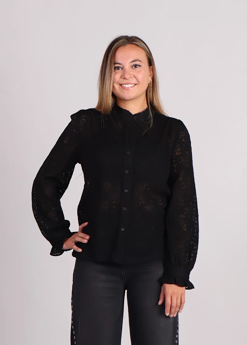 Grace & Mila Swing blouse zwart