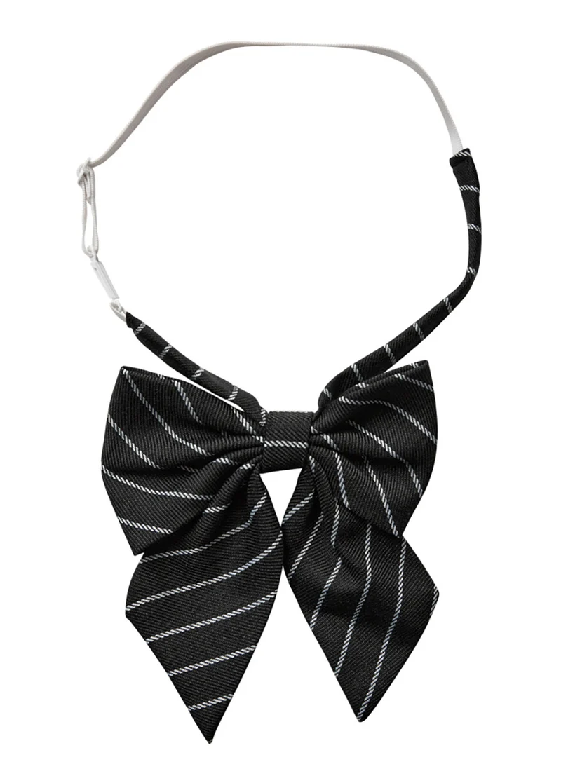 Co Couture NilaCC Stripe Bow strik zwart