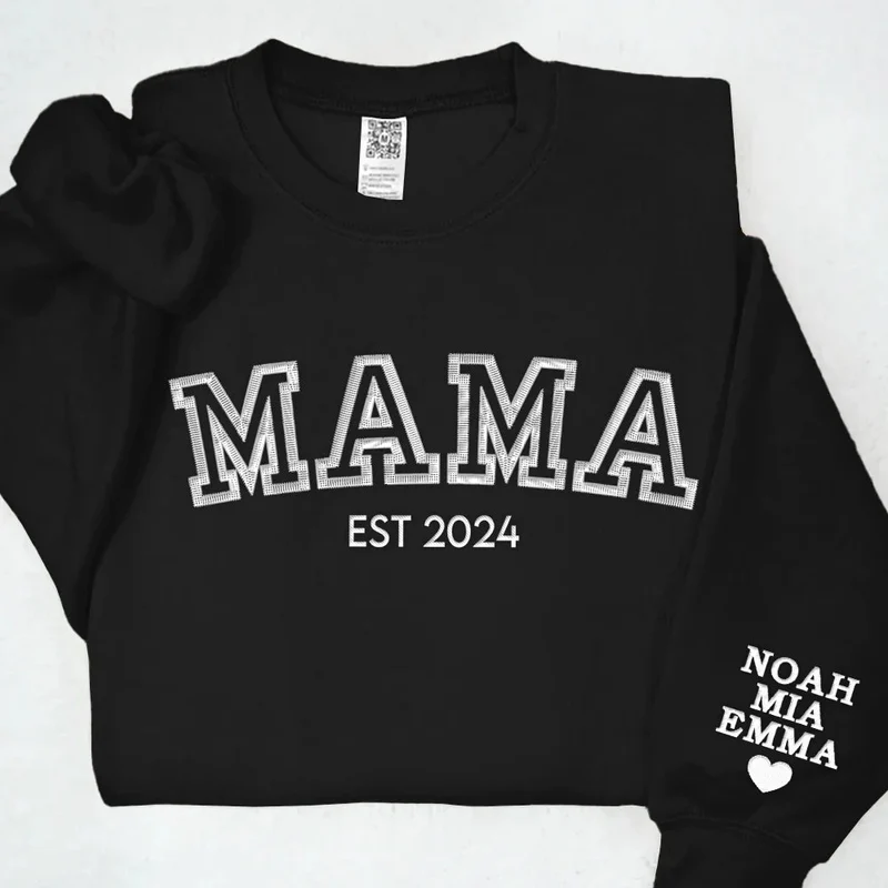 Gepersonaliseerd Unisex Cadeau met Namen voor Moederdag