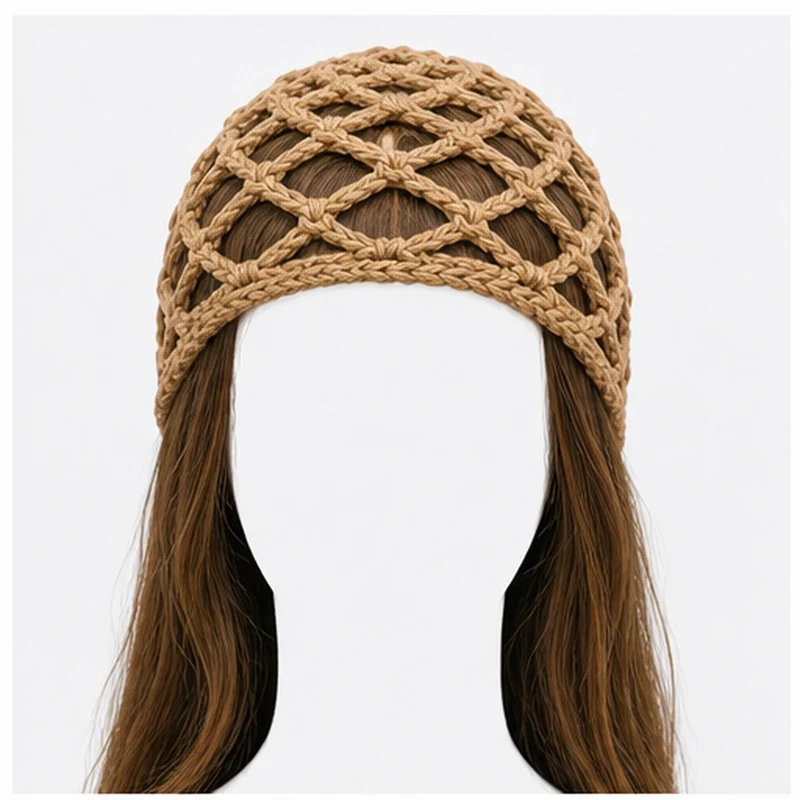 HS Gehaakte Net Cap - 4 Designs