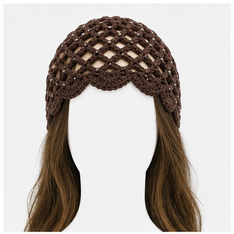HS Parel Cap met Pailletten - 4 Designs