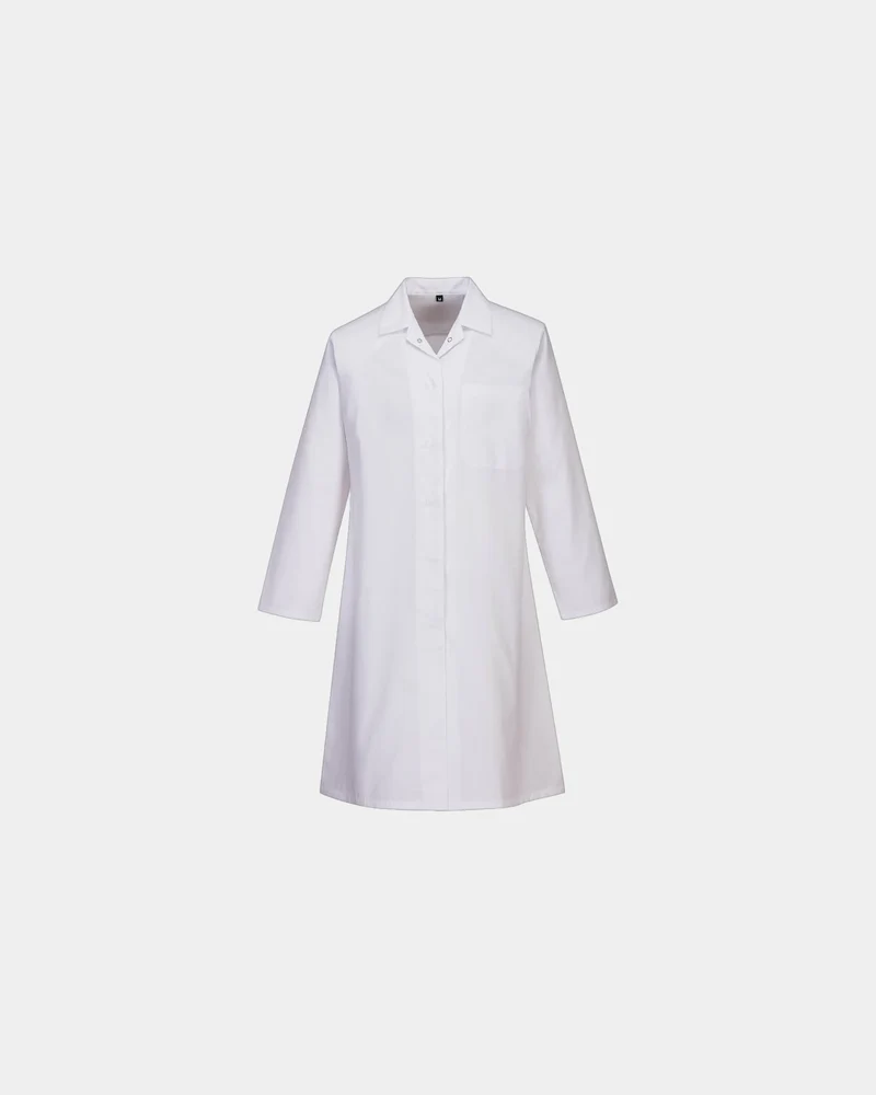 Blouse dames polycotton drukknoop 2205 om te personaliseren