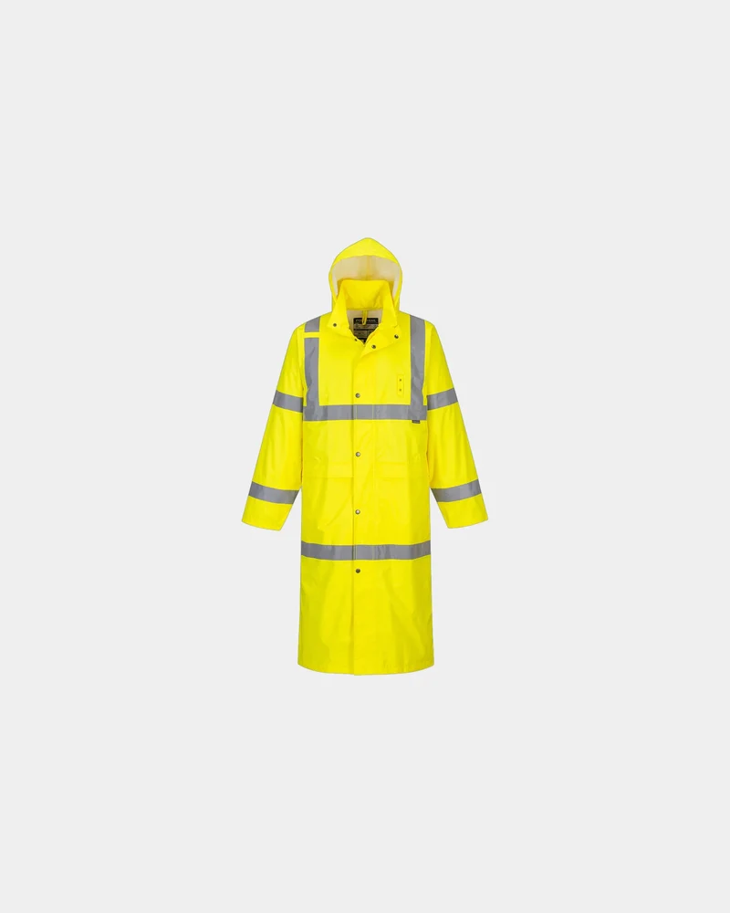 Regenjas HiVis 122 cm zichtbaar om te personaliseren