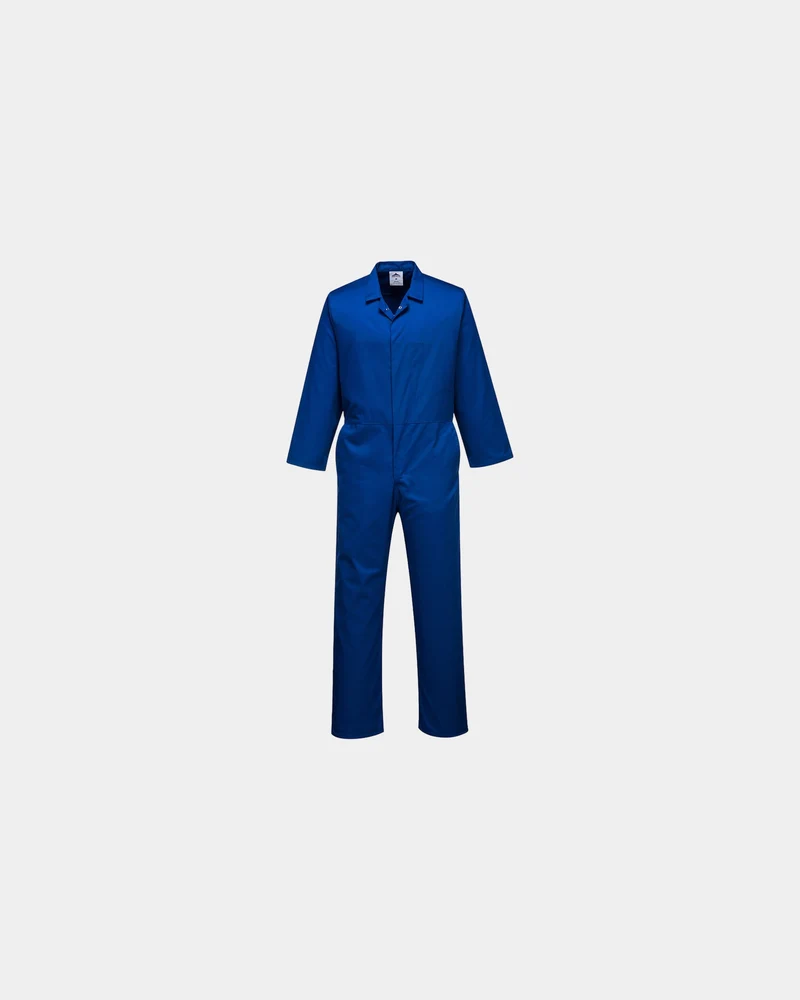 Overall polycotton 245 g/m² donkerblauw om te personaliseren