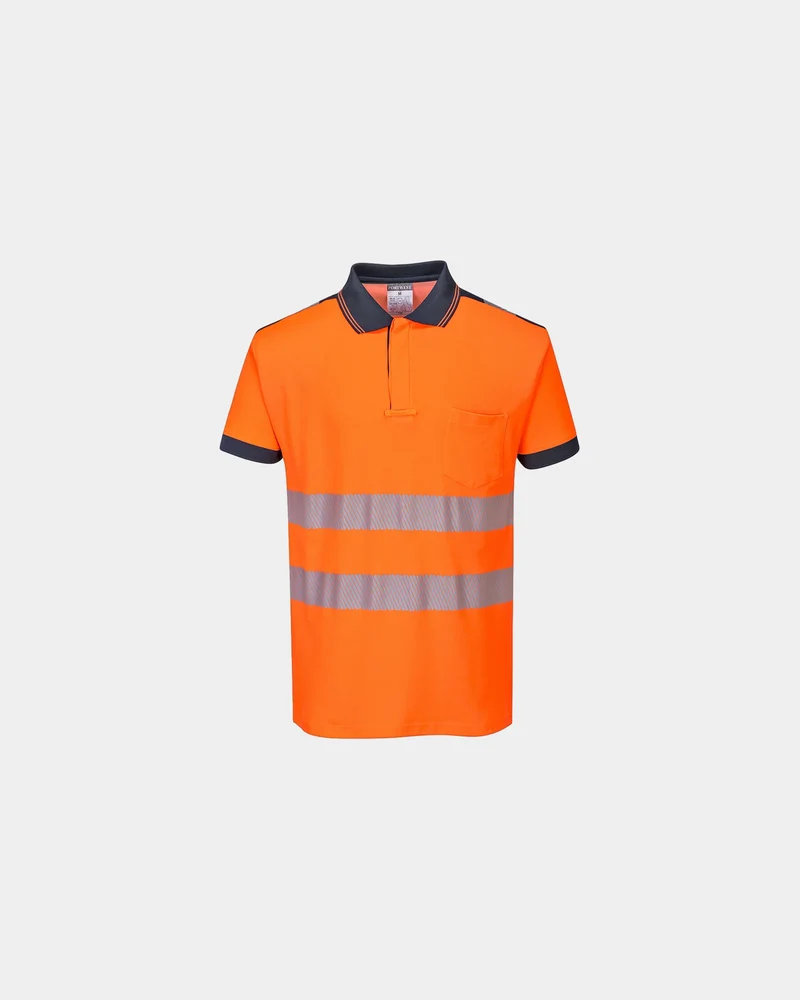 Polo hoge zichtbaarheid ademend katoen om te personaliseren
