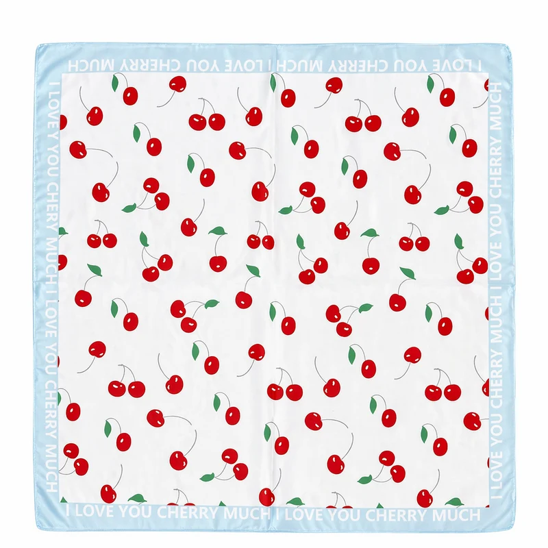 HS Sjaal - 70x70 - Zijde Satijnen Look - 2 kleuren - 70x70 cm - satijnlook