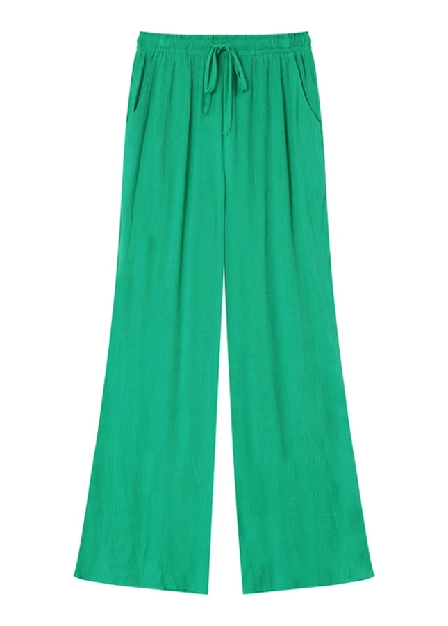 Grace & Mila Matisse wijde pantalon Groen