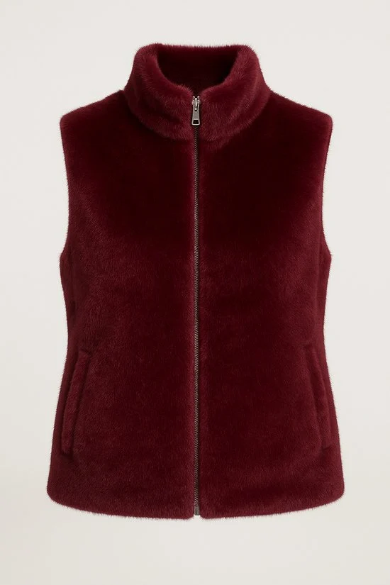 Faux Fur Bodywarmer