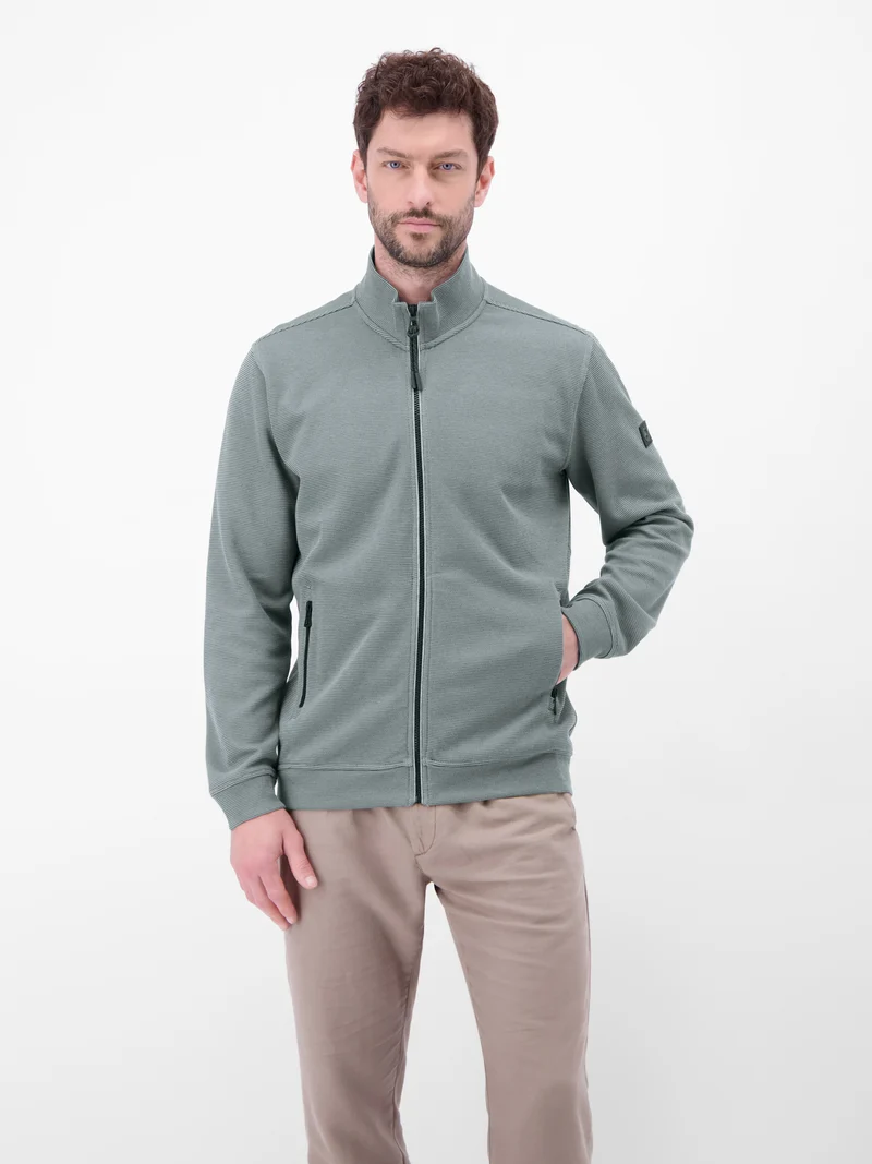 Jacke aus Baumwollmix mit Taschen
