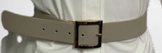 Casual Riem Synthetic Brede Beige