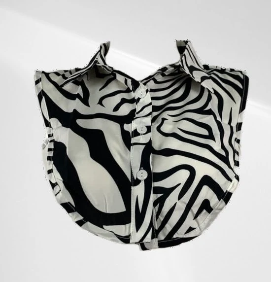 Blousekraagje Zebra Print