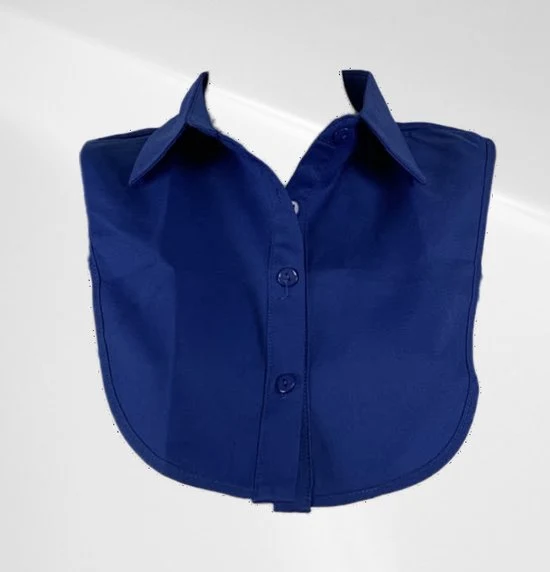 Blousekraagje Blauw Katoen