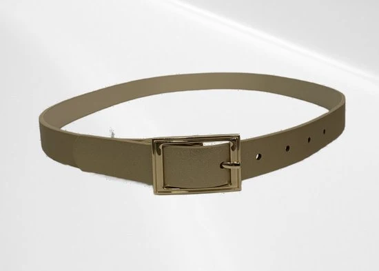 Casual Riem Dun Goud