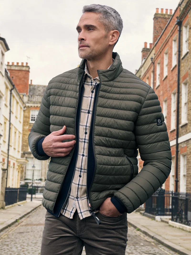 Leichter Blouson in Steppoptik aus robustem Nylon