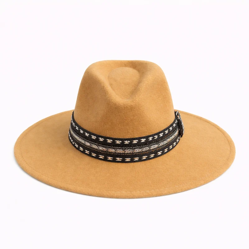 HS Hoed - Beige - Dikke Stevige Stof met Band - zomerse accessoire - stevige stof