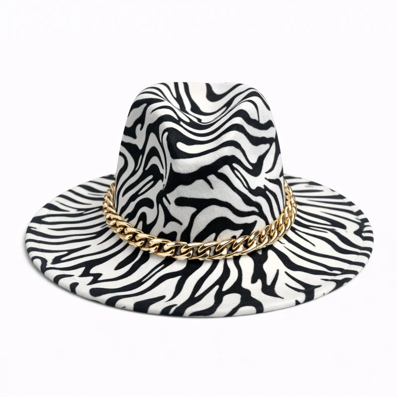 HS Hoed - Dikke Stevige Stof met Ketting - zomerse accessoire - 4 kleuren - stevige stof