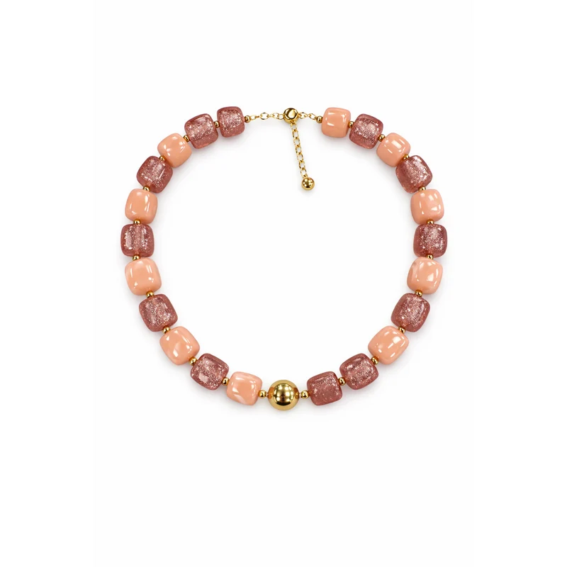 HS Ketting - Met Gouden Touch - statement detail - 14 kleuren