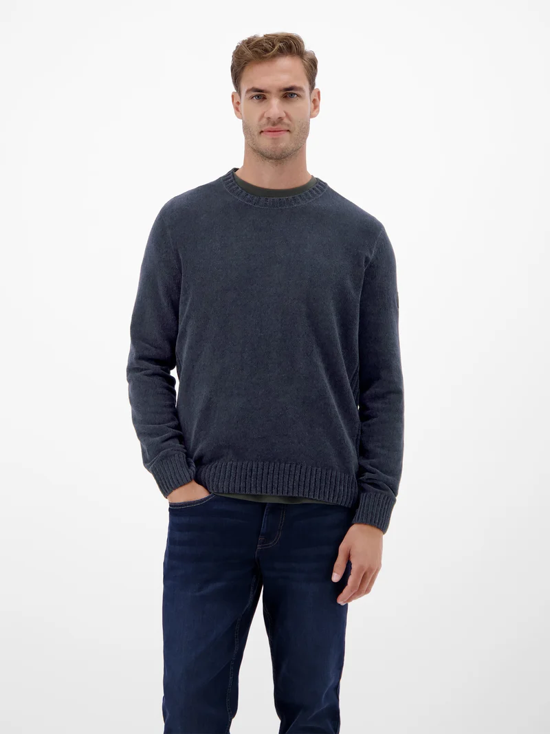 Herren Strickpullover, weich wie Samt