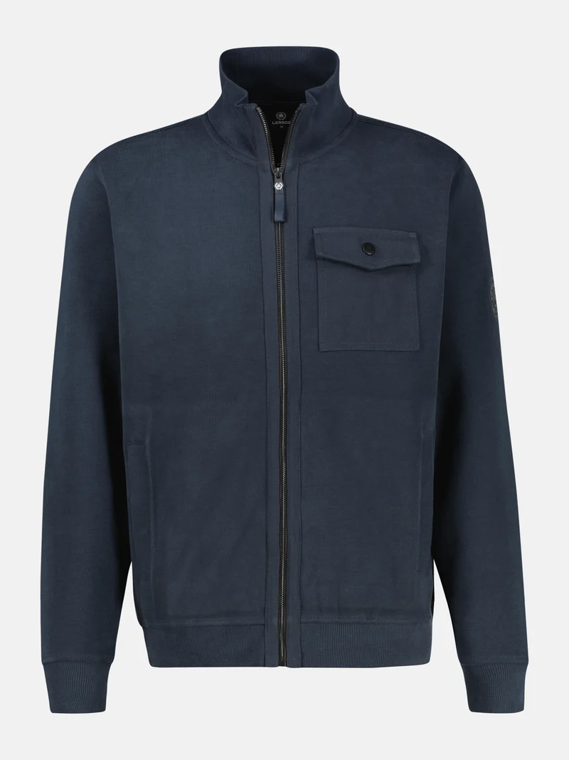 Sweatjacke in Übergrößen, modisch-sportiv