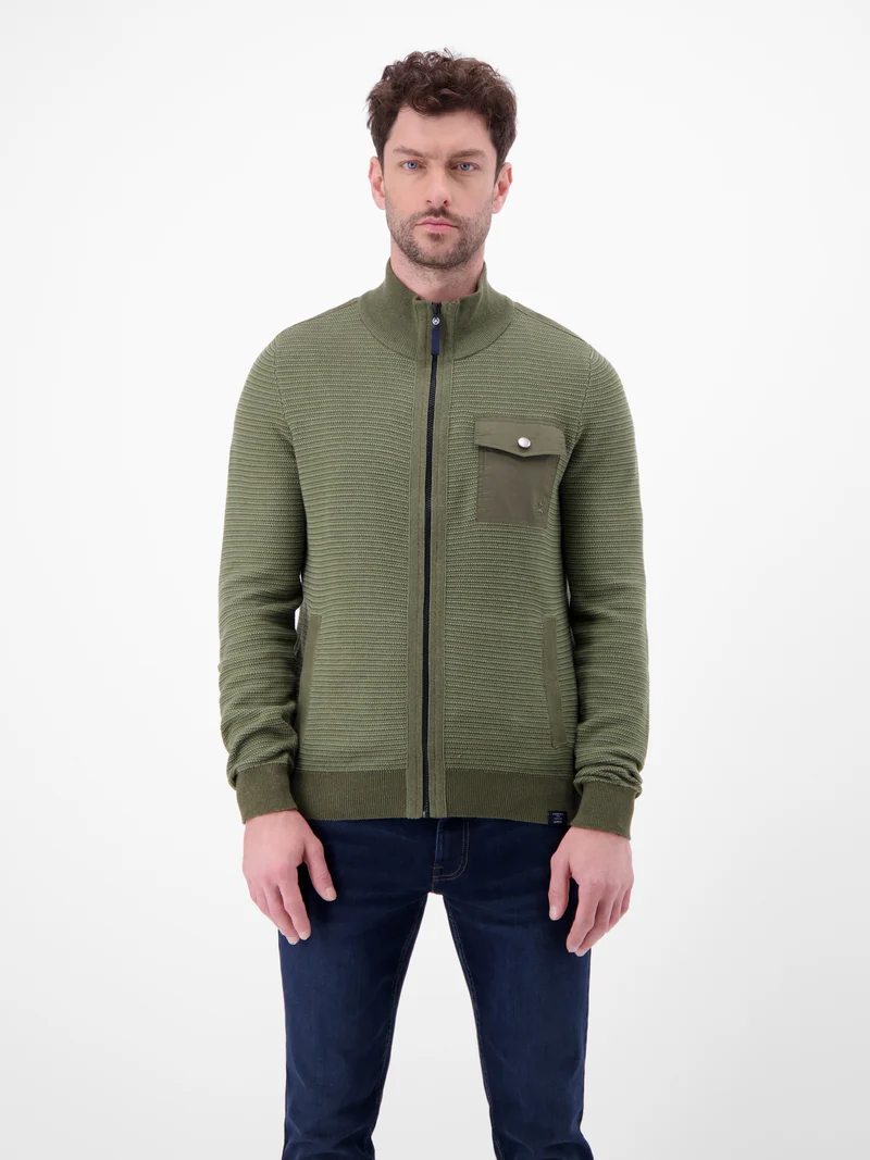 Sportive Strickjacke für Herren