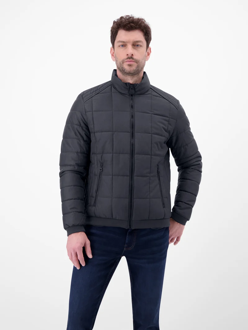 Steppjacke in Woll-Optik