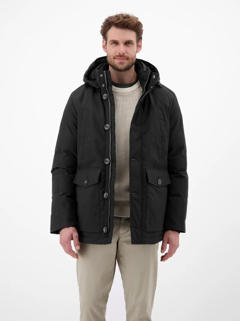 Herren Parka mit Kapuze