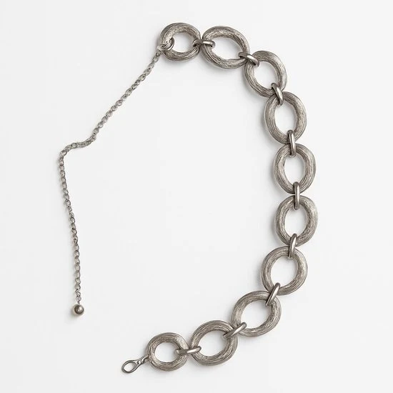 HS Statement Riem – 110cm – Zilverkleurig