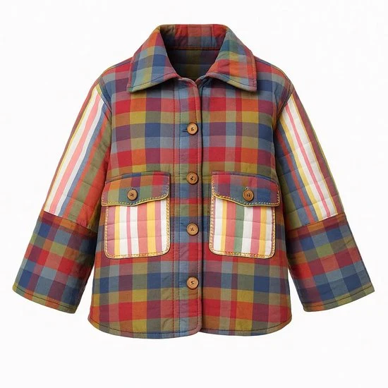 HS Ruitjas Cotton Multi Travelstof