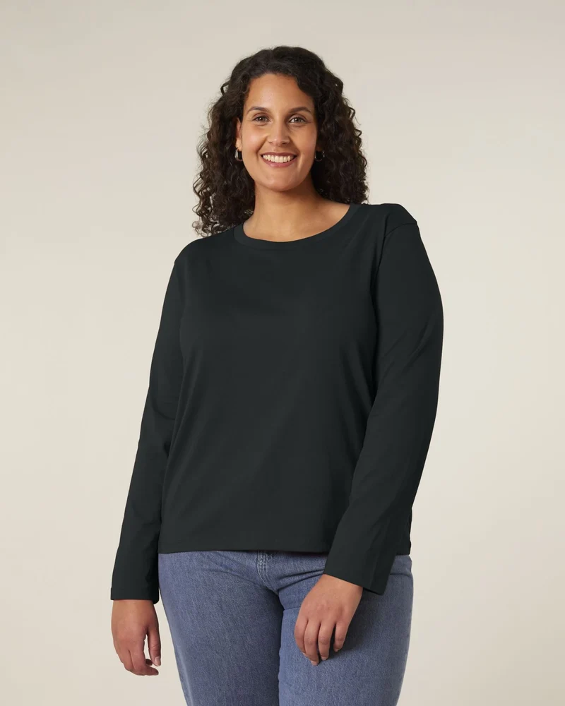 T-shirt lange mouwen Stanley/Stella om te personaliseren