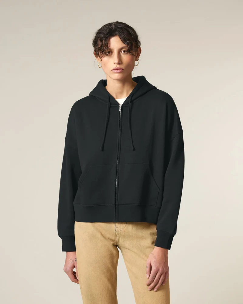 Hoodie bio-katoen Stanley/Stella Ida om te personaliseren