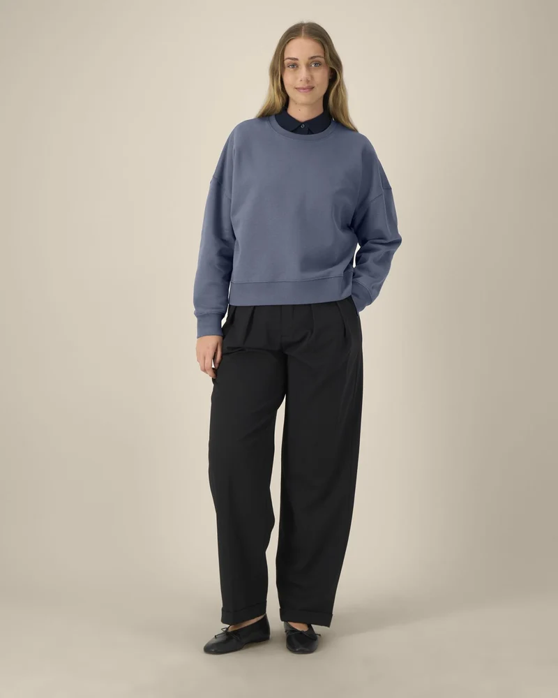 Sweater dames biologisch katoen om te personaliseren