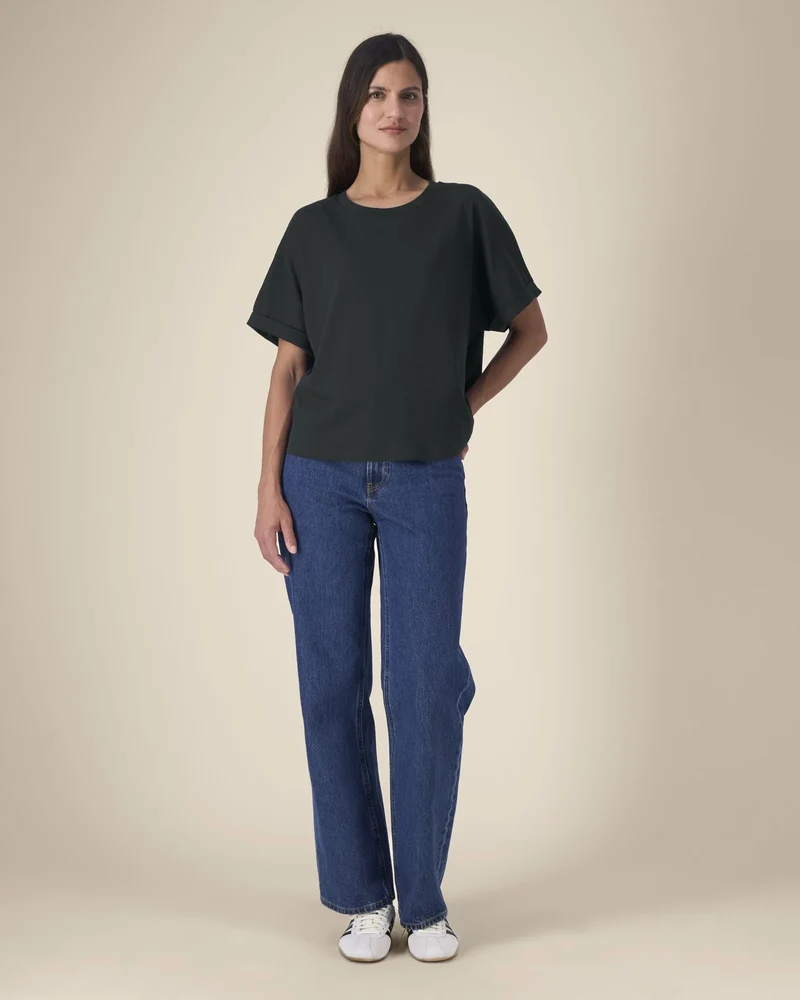 T-shirt oversized Stanley/Stella om te personaliseren