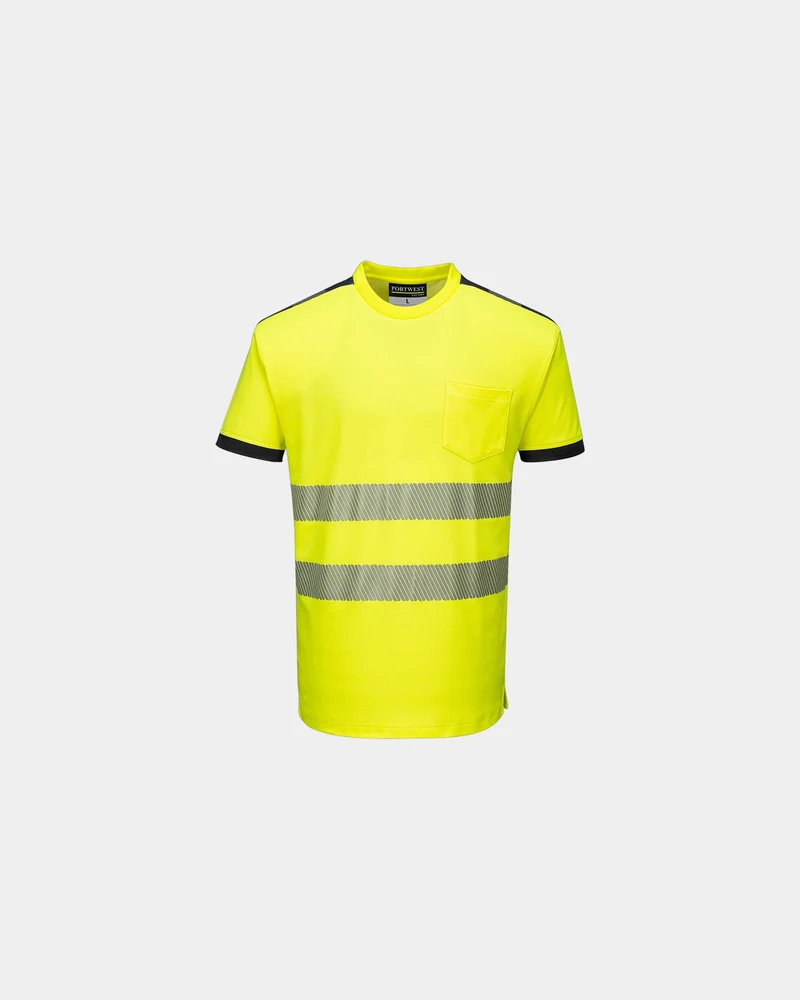 T-shirt HV katoen-polyester 175g/m² om te personaliseren
