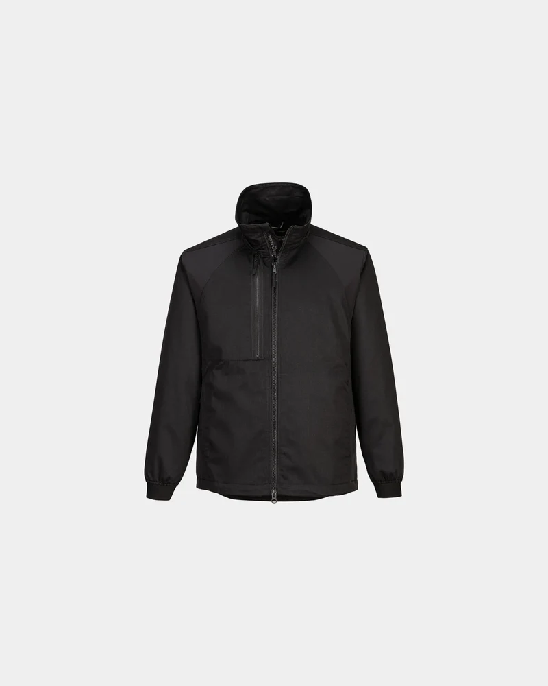 Werkjas stretch gerecycled polyester om te personaliseren
