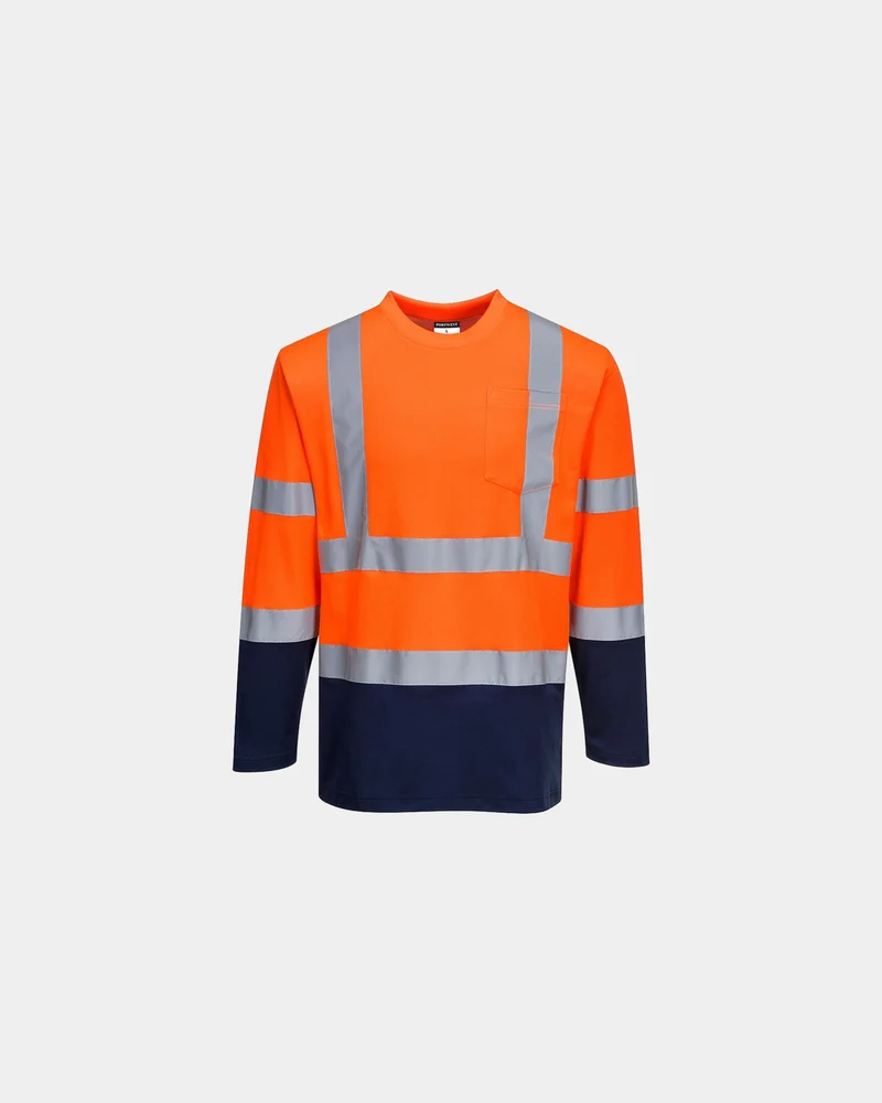 T-shirt lange mouwen katoen 175 g/m² om te personaliseren
