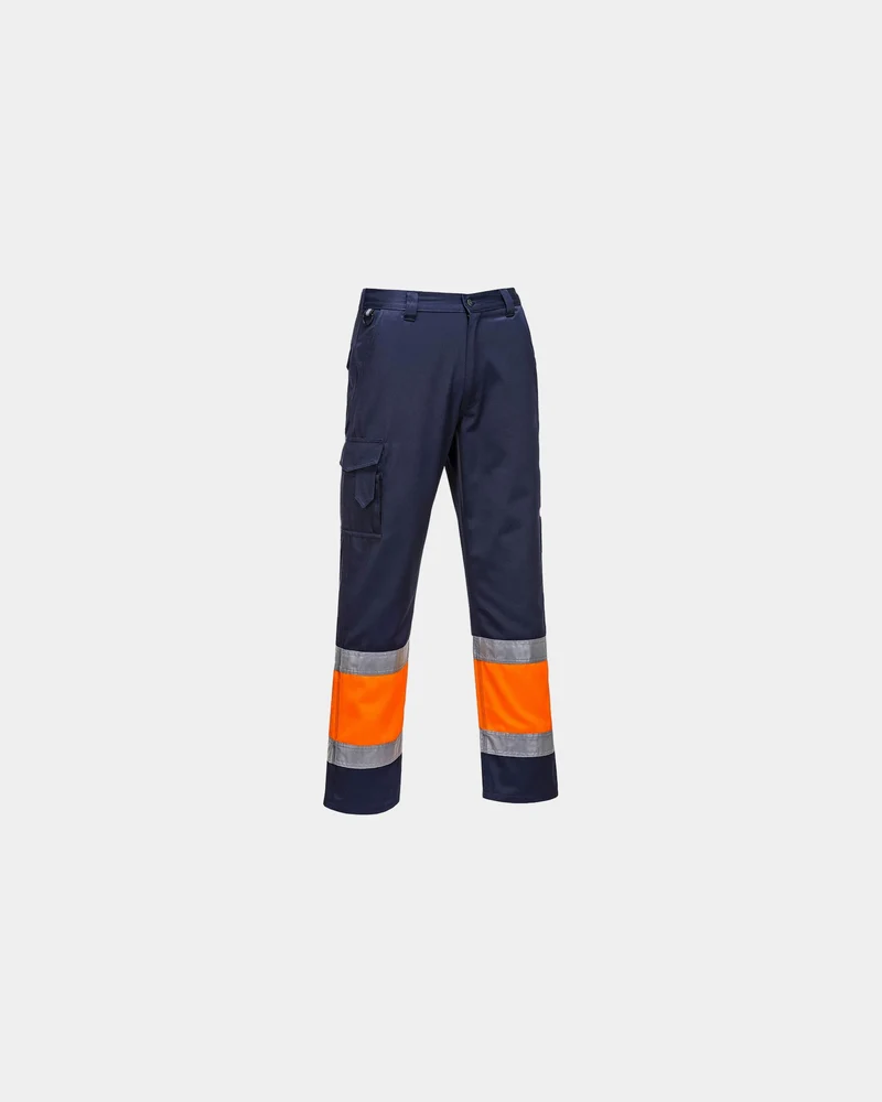 Combatbroek Hi-Vis polycotton 245 g/m² om te personaliseren