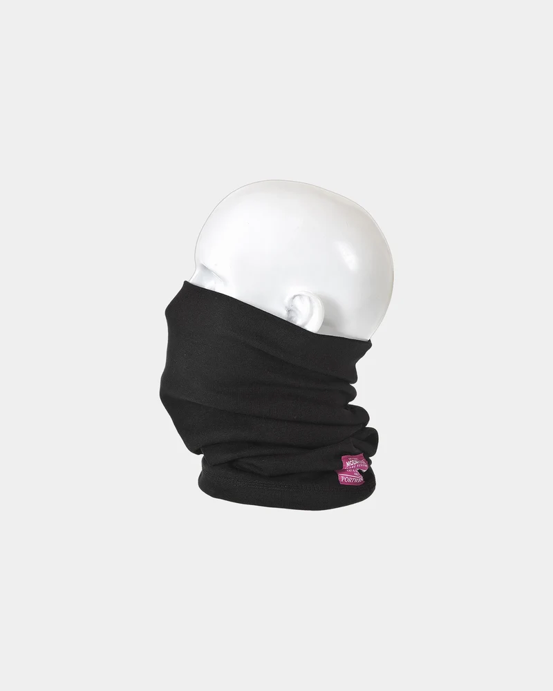 Nekwarmer vlamvertragend katoen om te personaliseren