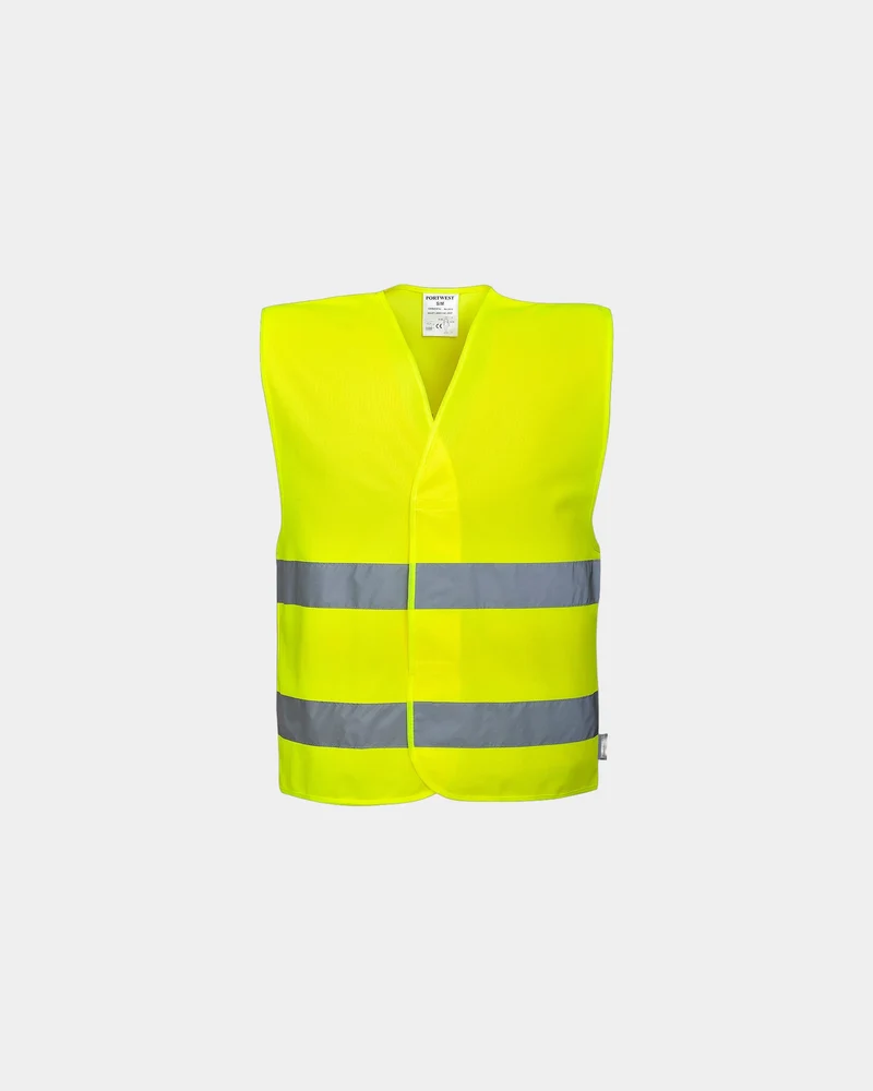 Veiligheidsvest hi-vis EN ISO 20471 om te personaliseren