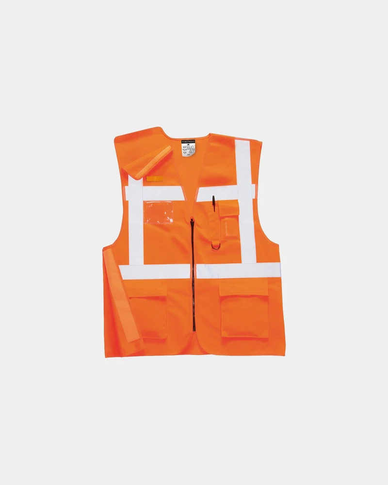 Executive veiligheidsvest polyester RIS om te personaliseren
