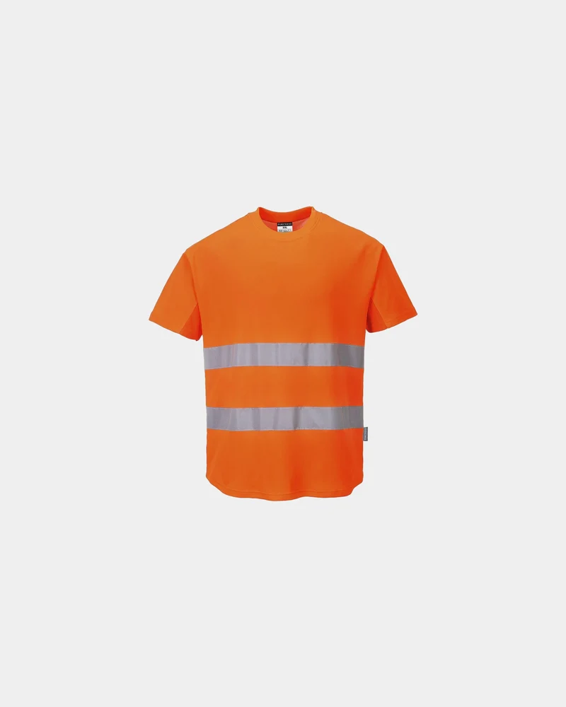 T-shirt geventileerd katoen mesh om te personaliseren