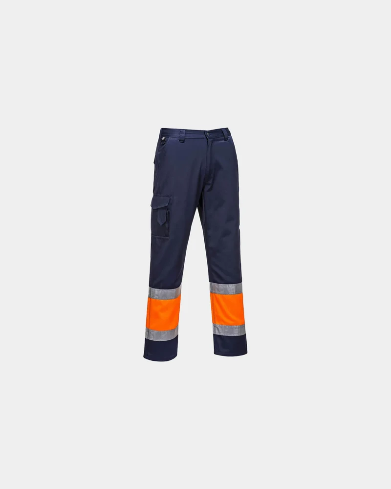 Werkbroek Hi-Vis tweekleurig veiligheid om te personaliseren