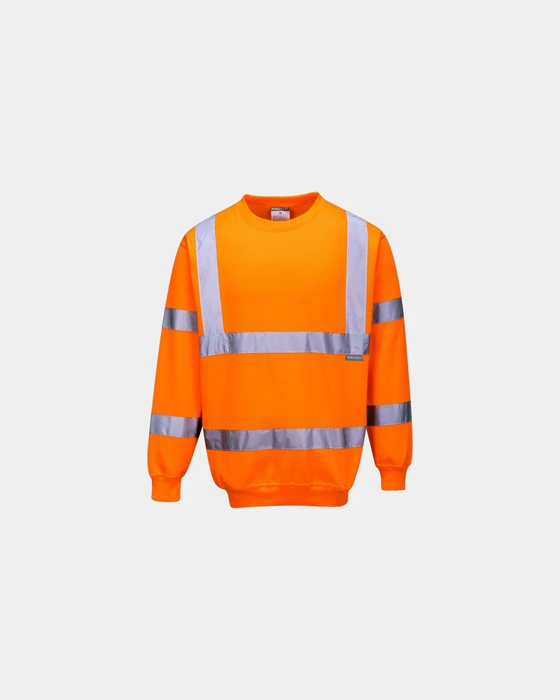 Sweater hoge zichtbaarheid polyester om te personaliseren